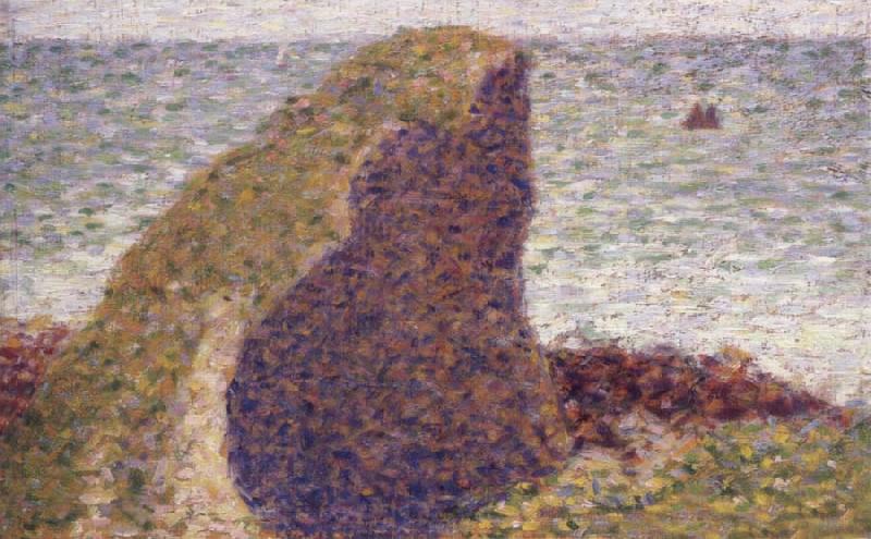 Study for Le Bec du Hoc,Grandcampe, Georges Seurat